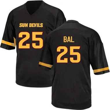 Men's Game Jack Bal Arizona State Sun Devils Football College Jersey - Black